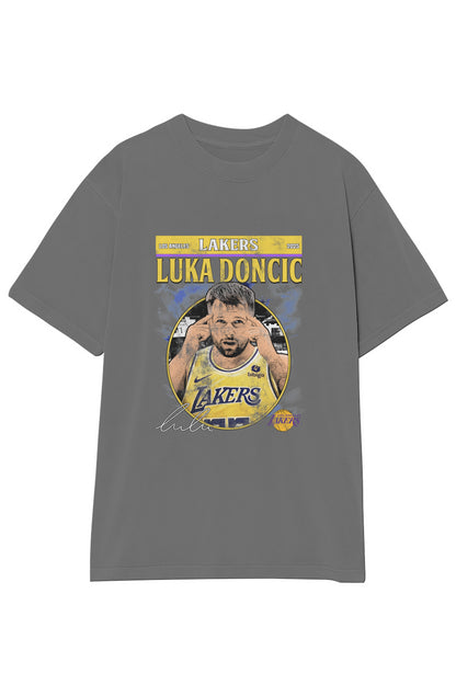 LUKA DONCIC LAKERS TEE (Double Sided)