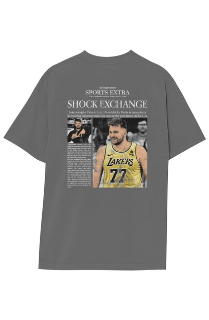 LUKA DONCIC LAKERS TEE (Double Sided)