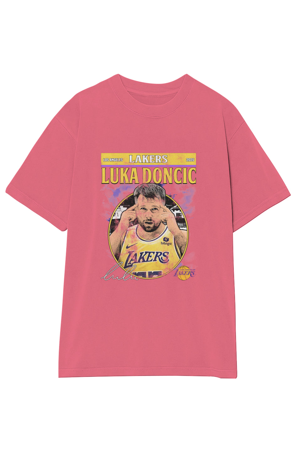 LUKA DONCIC LAKERS TEE (Double Sided)