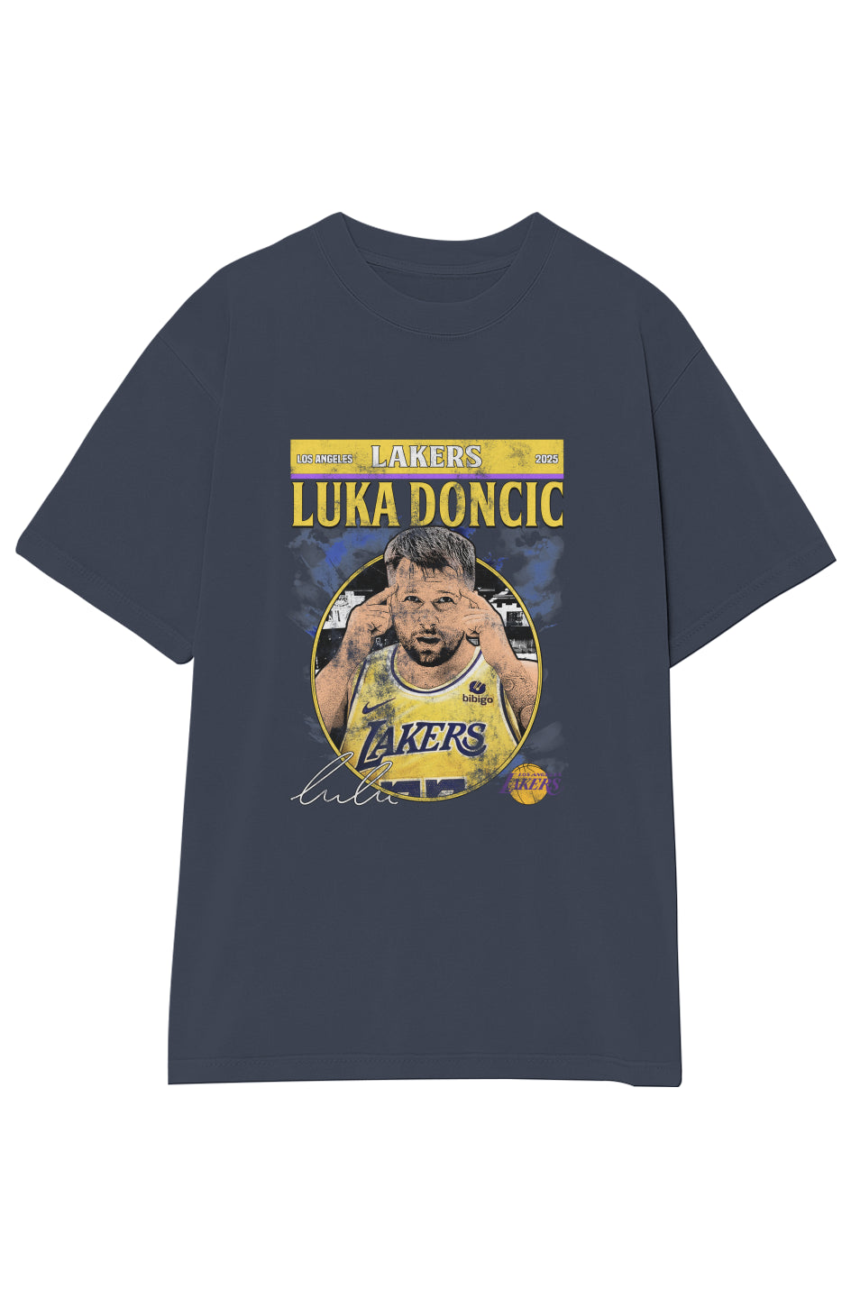 LUKA DONCIC LAKERS TEE (Double Sided)
