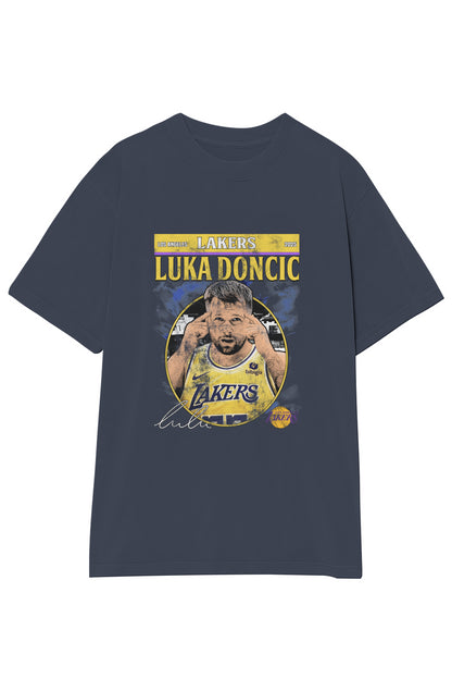 LUKA DONCIC LAKERS TEE (Double Sided)