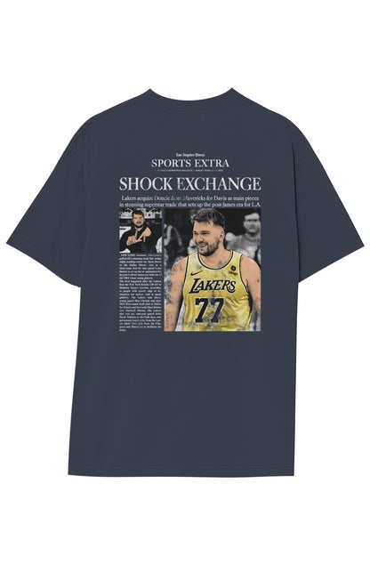 LUKA DONCIC LAKERS TEE (Double Sided)