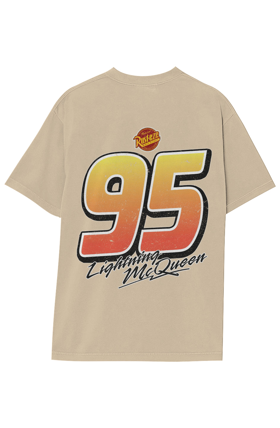 LIGHTNING MCQUEEN VINTAGE TEE (Double Sided)