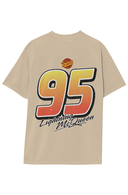 LIGHTNING MCQUEEN VINTAGE TEE (Double Sided)