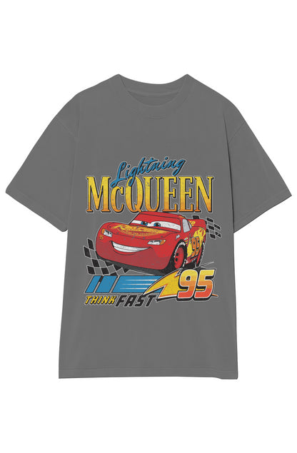 LIGHTNING MCQUEEN VINTAGE TEE (Double Sided)