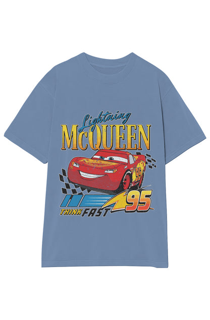 LIGHTNING MCQUEEN VINTAGE TEE (Double Sided)