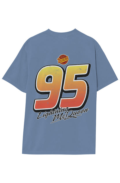 LIGHTNING MCQUEEN VINTAGE TEE (Double Sided)