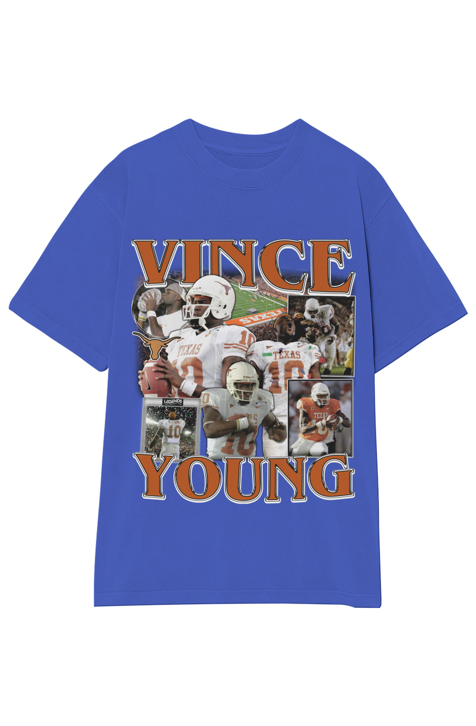 VINCE YOUNG LONGHORNS TEE