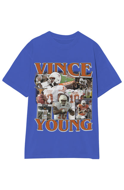 VINCE YOUNG LONGHORNS TEE
