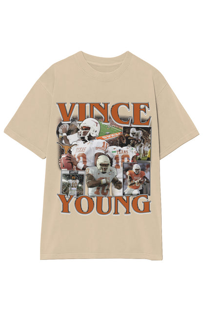 VINCE YOUNG LONGHORNS TEE