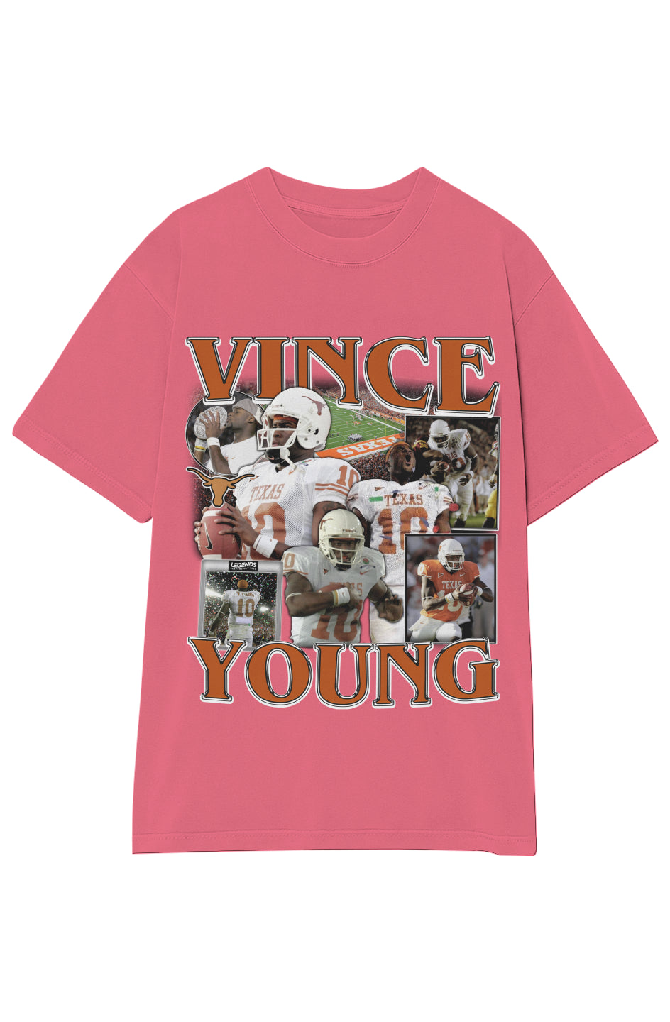 VINCE YOUNG LONGHORNS TEE