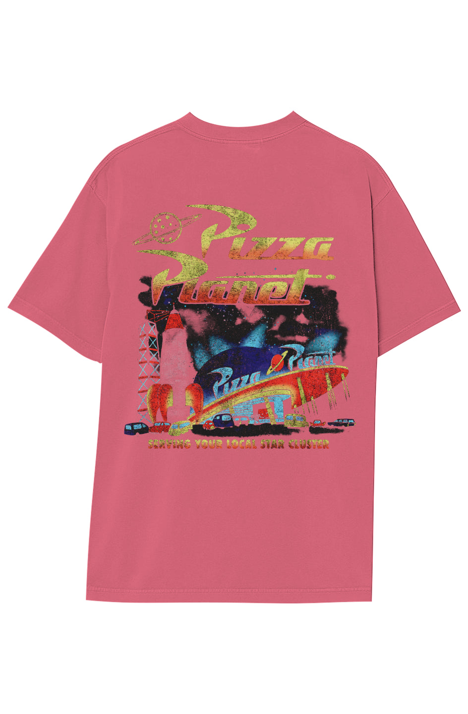 TOY STORY - PIZZA PLANET TEE IV (DOUBLE SIDED)