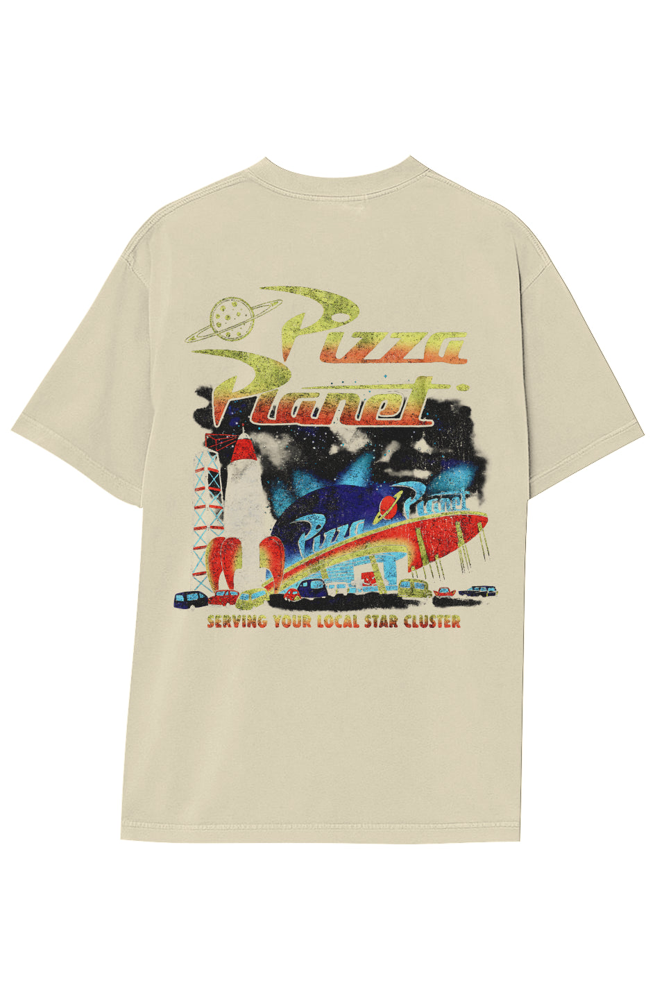 TOY STORY - PIZZA PLANET TEE IV (DOUBLE SIDED)