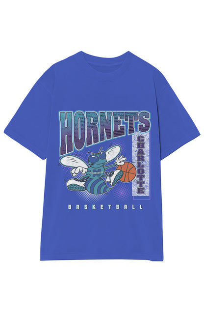 CHARLOTTE HORNETS VINTAGE TEE