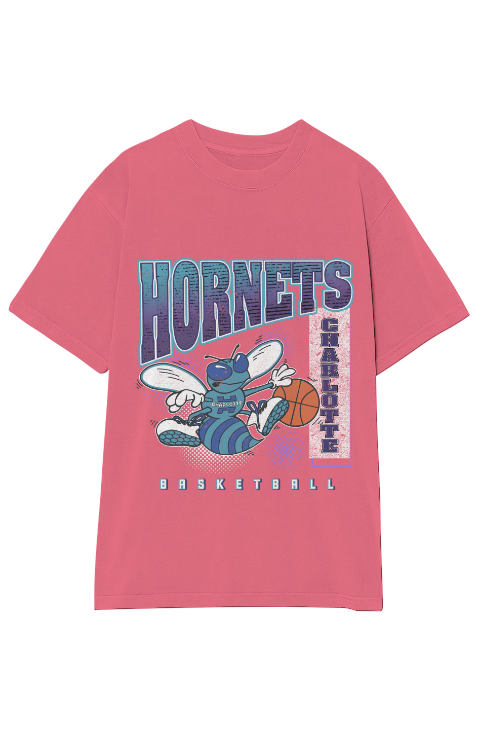 CHARLOTTE HORNETS VINTAGE TEE