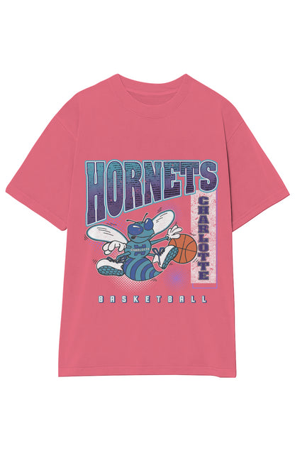 CHARLOTTE HORNETS VINTAGE TEE