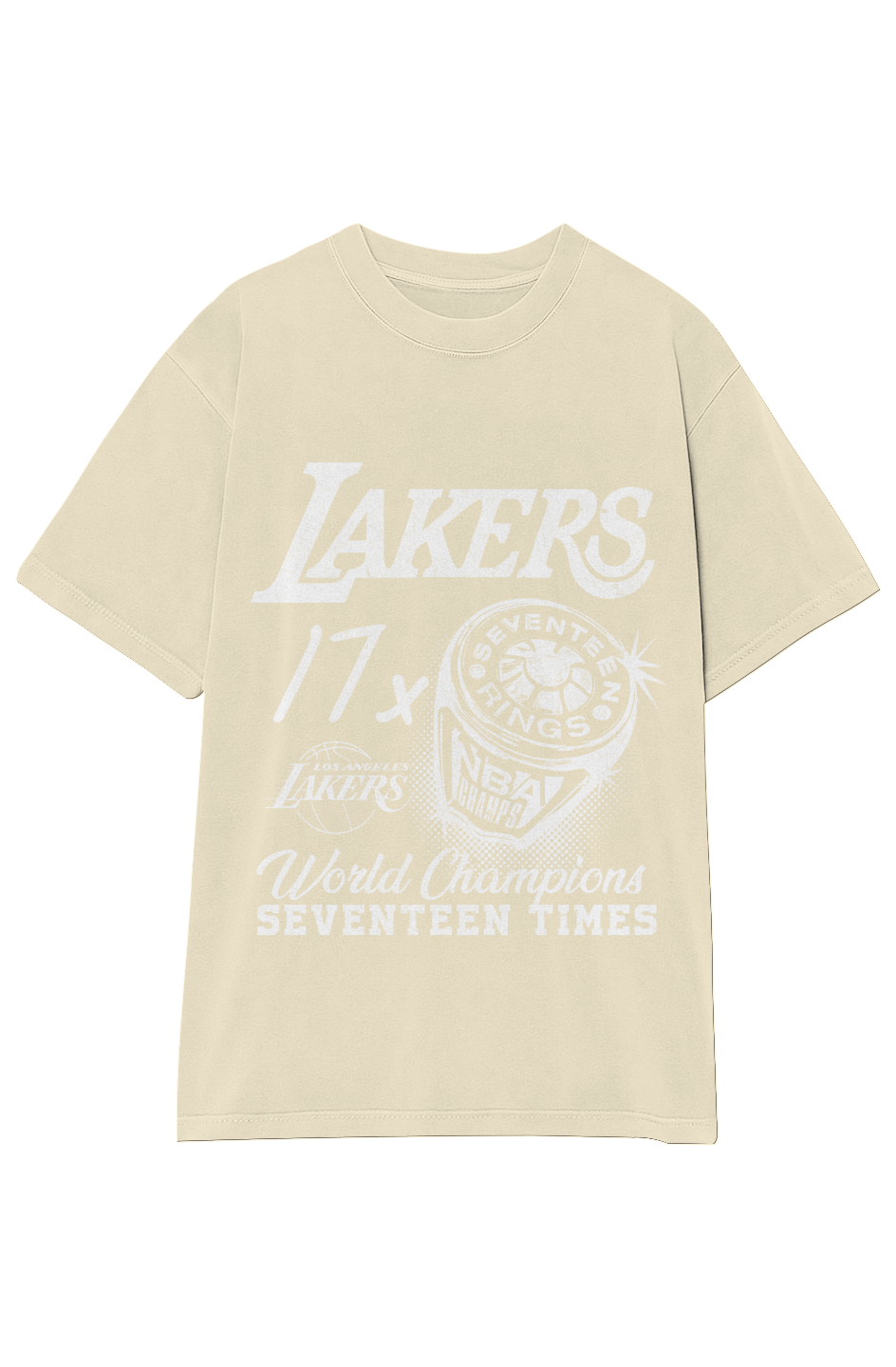 Lakers Champions Tee » Lakers Basketball » Vintage Heavyweight T