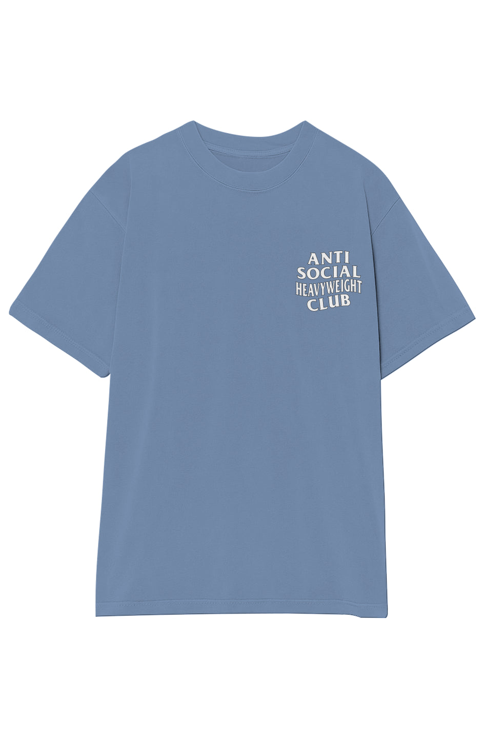 ANTI SOCIAL HEAVYWEIGHT CLUB TEE (WHITE TEXT)