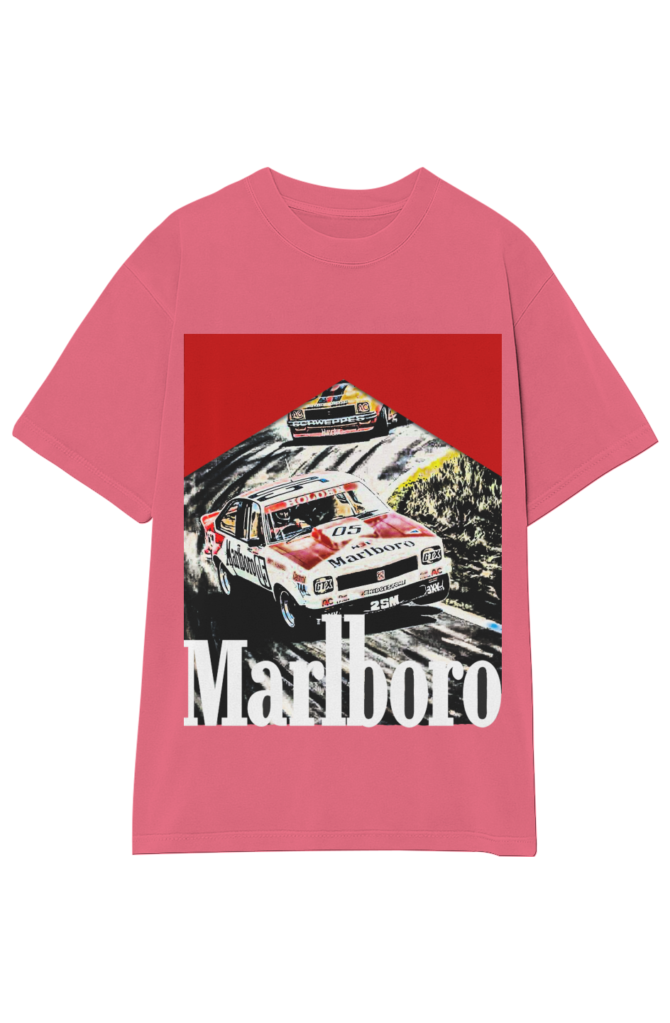 marlboro cigarettes shirt Cigarette With Mom T-Shirt in aesthetic Reinforced twill Smile More Marlboro cigarette pack