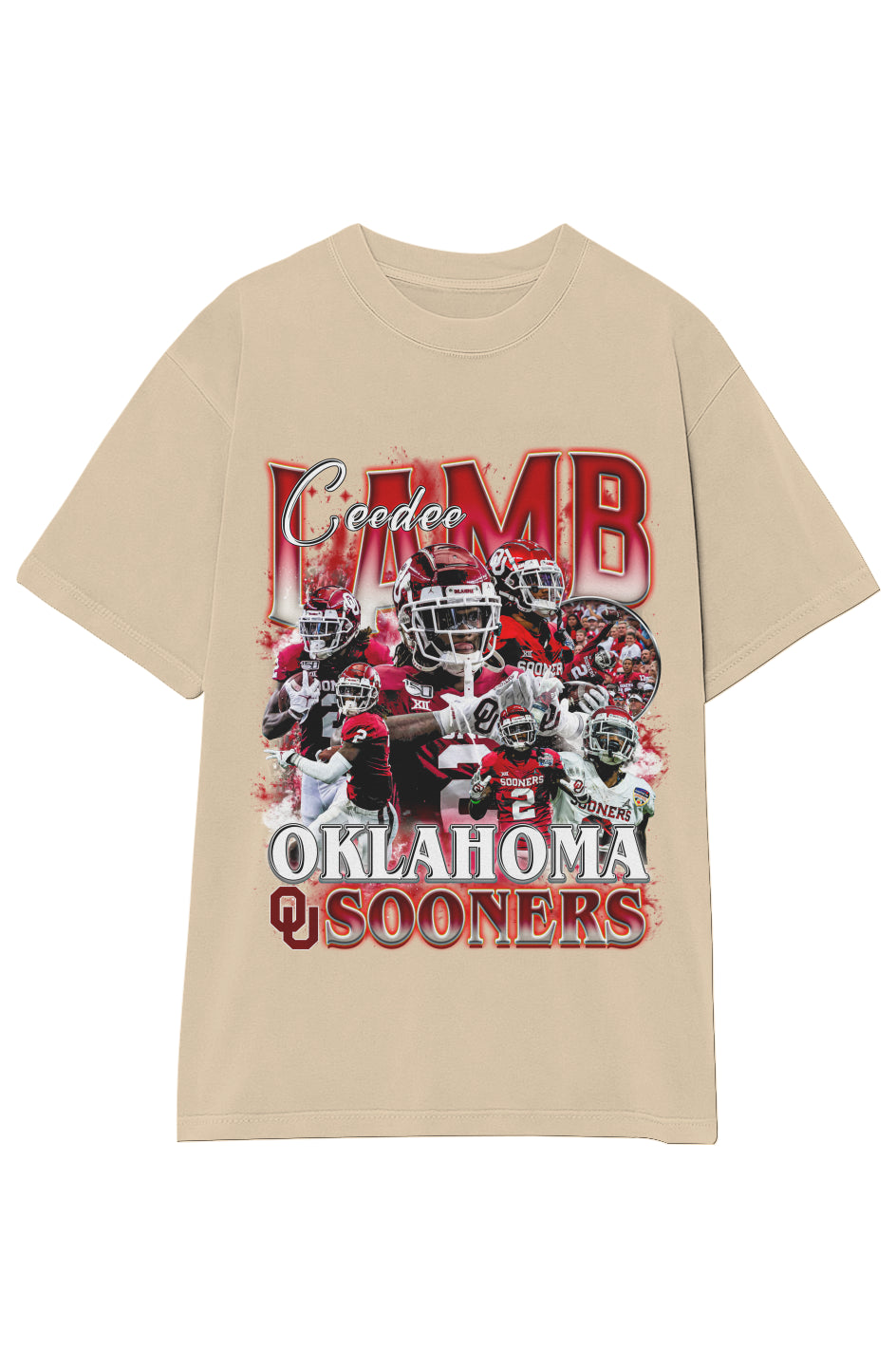 CEEDEE LAMB SOONERS TEE