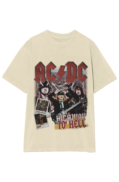 ACDC HIGHWAY TO HELL TEE (Double Sided)