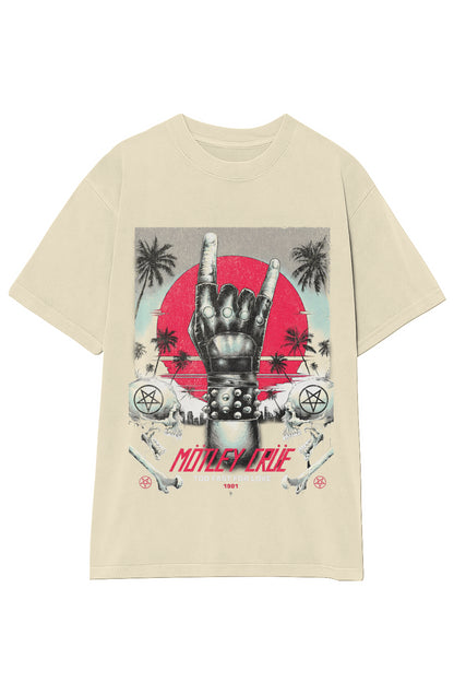 MOTLEY CRÜE TOO FAST FOR LOVE 1981 VINTAGE TEE