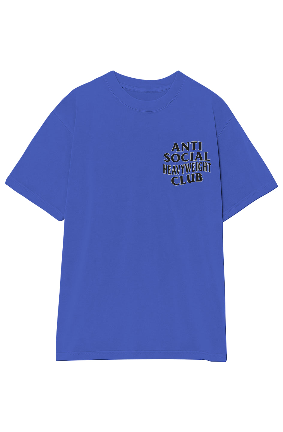ANTI SOCIAL HEAVYWEIGHT CLUB TEE (BLACK TEXT)