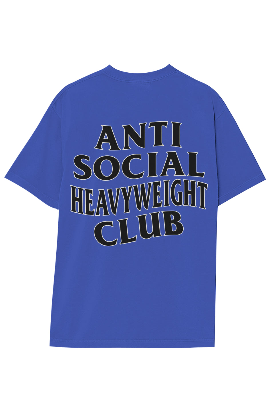 ANTI SOCIAL HEAVYWEIGHT CLUB TEE (BLACK TEXT)