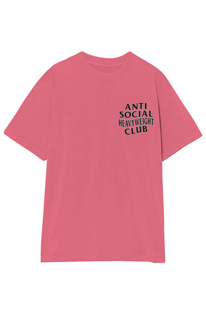 ANTI SOCIAL HEAVYWEIGHT CLUB TEE (BLACK TEXT)