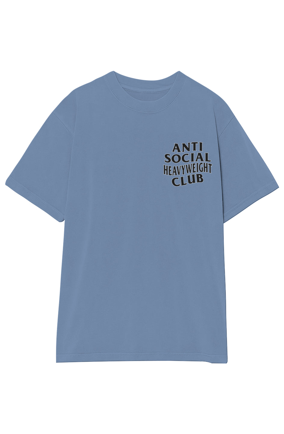 ANTI SOCIAL HEAVYWEIGHT CLUB TEE (BLACK TEXT)