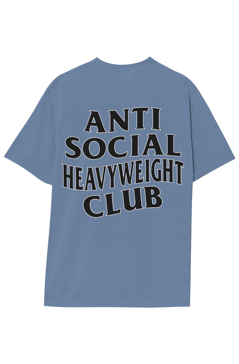 ANTI SOCIAL HEAVYWEIGHT CLUB TEE (BLACK TEXT)