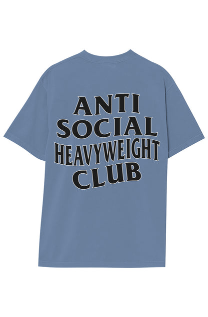 ANTI SOCIAL HEAVYWEIGHT CLUB TEE (BLACK TEXT)