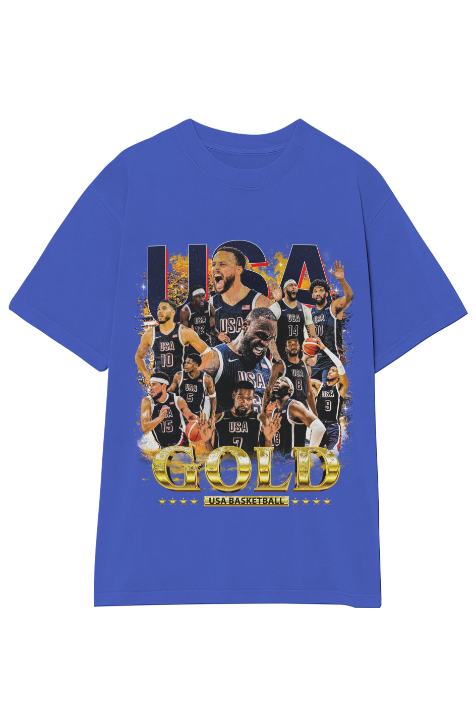 USA MEN'S BASKETBALL VINTAGE TEE