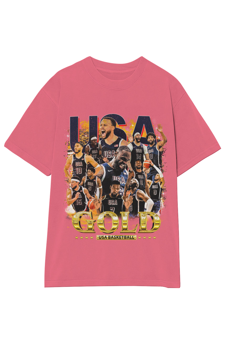 USA MEN'S BASKETBALL VINTAGE TEE