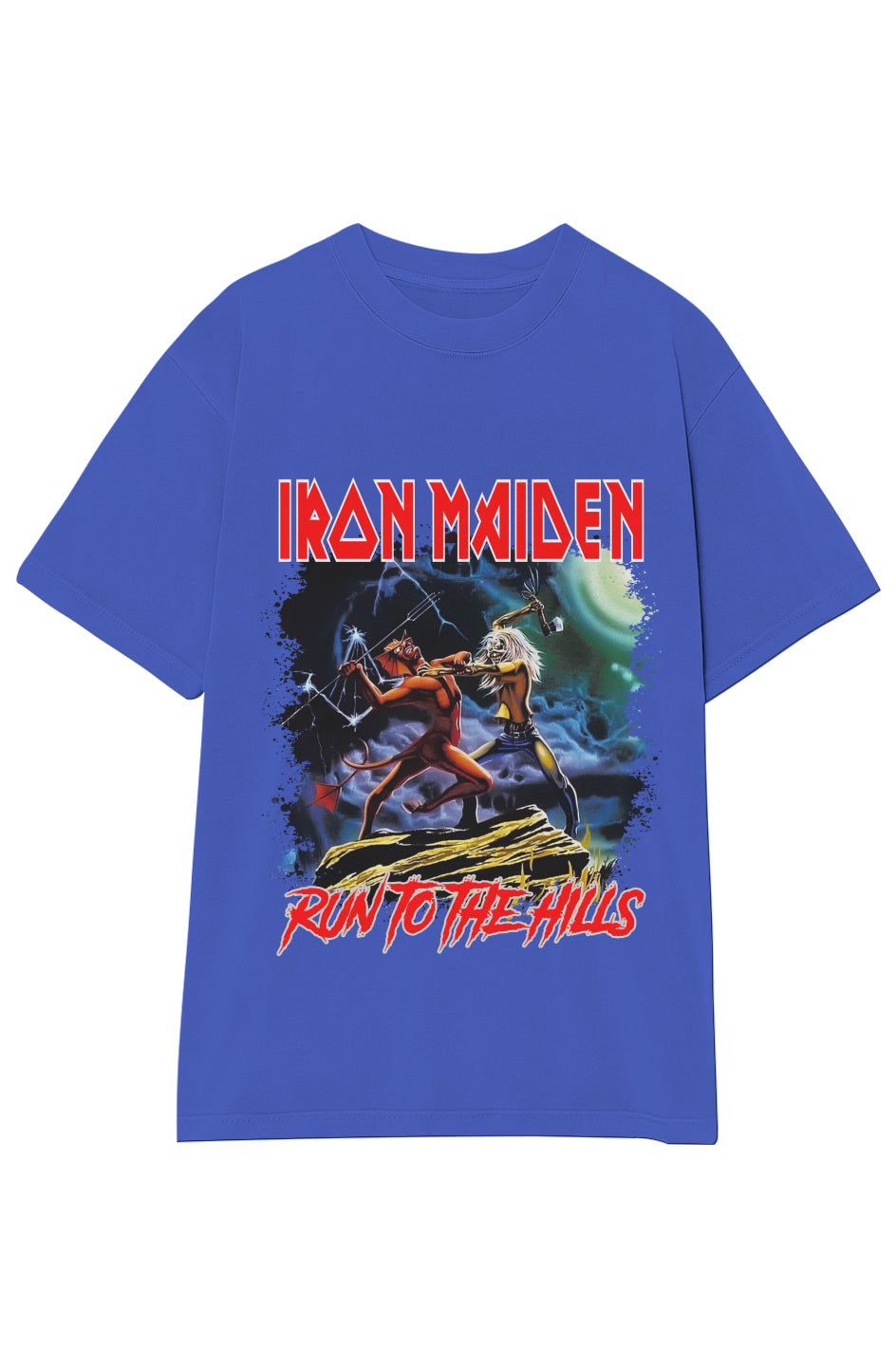 IRON MAIDEN RUN TO THE HILLS TEE