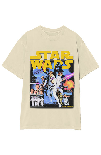 STAR WARS: EPISODE IV - A NEW HOPE VINTAGE TEE (Double Sided)
