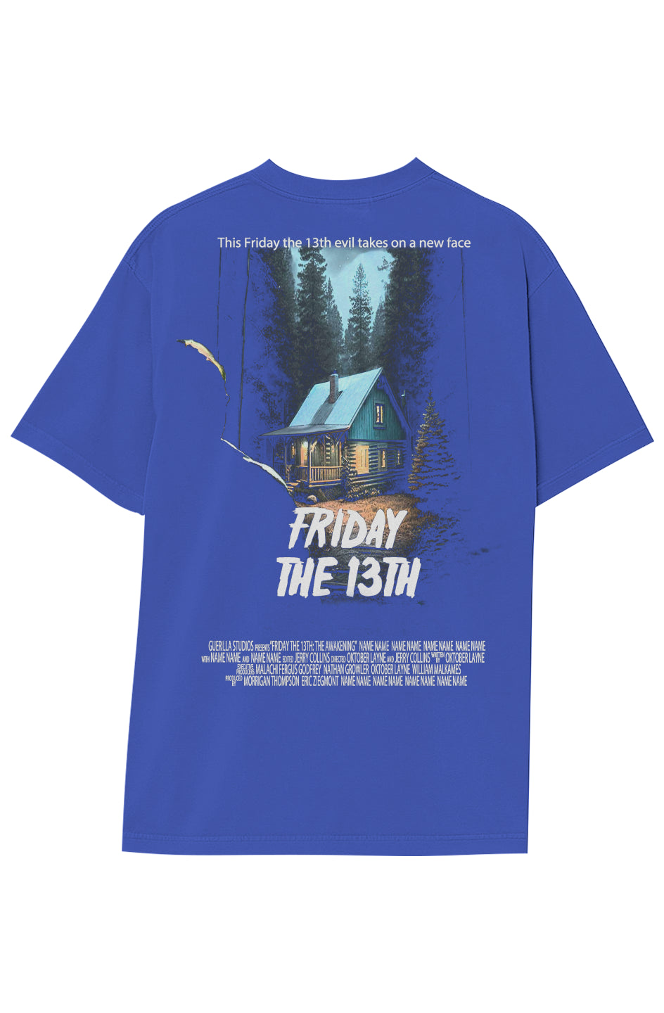HALLOWEEN: FRIDAY THE 13TH TEE (Double Sided)