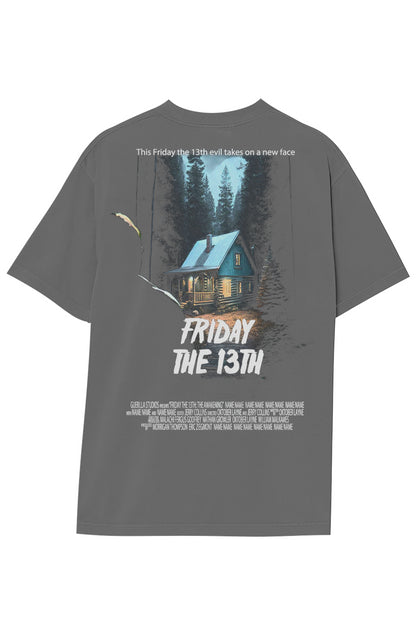 HALLOWEEN: FRIDAY THE 13TH TEE (Double Sided)