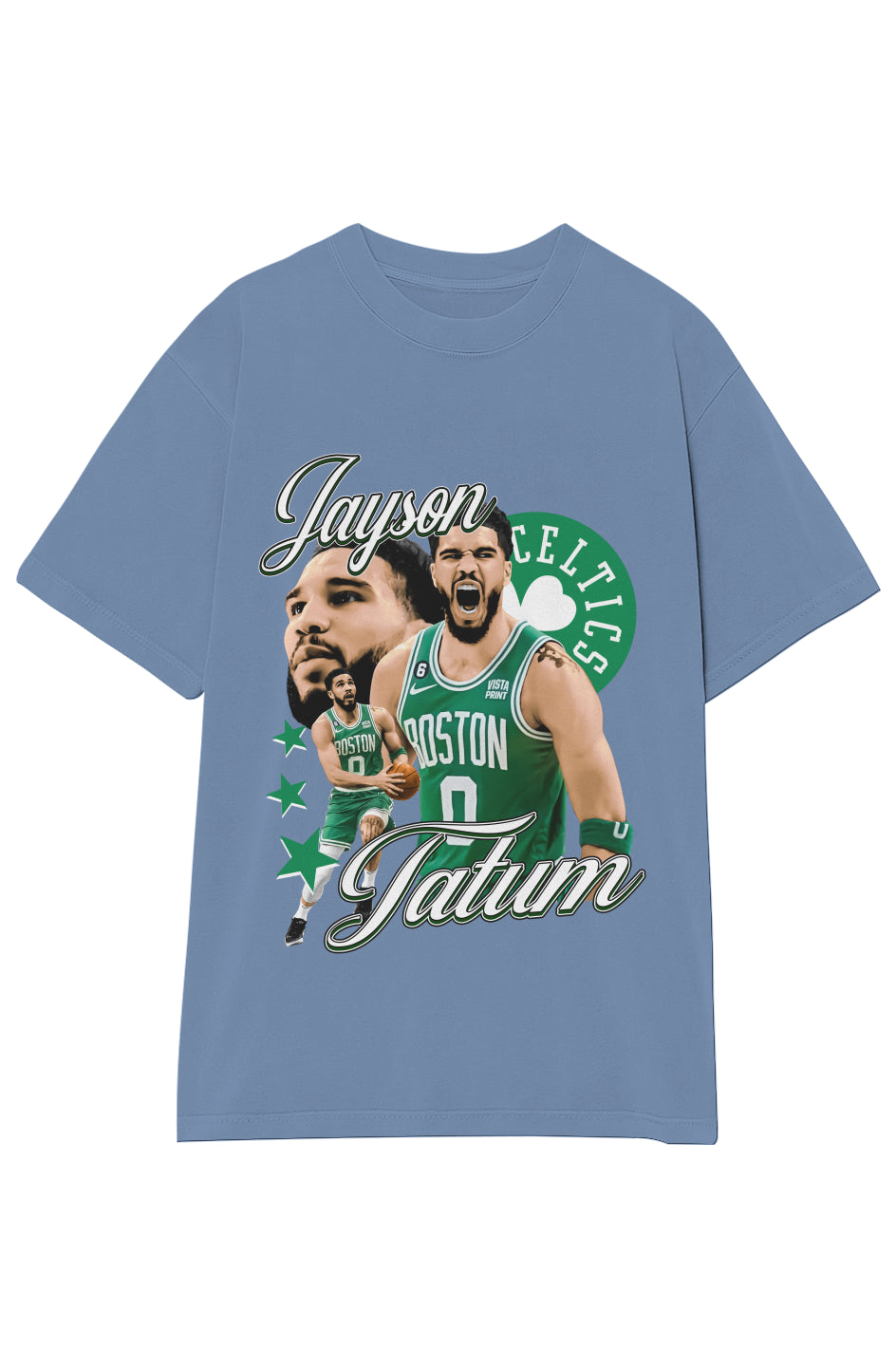 JAYSON TATUM BOSTON CELTICS TEE (Double Sided)