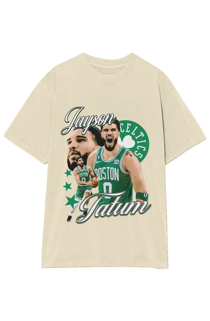 JAYSON TATUM BOSTON CELTICS TEE (Double Sided)