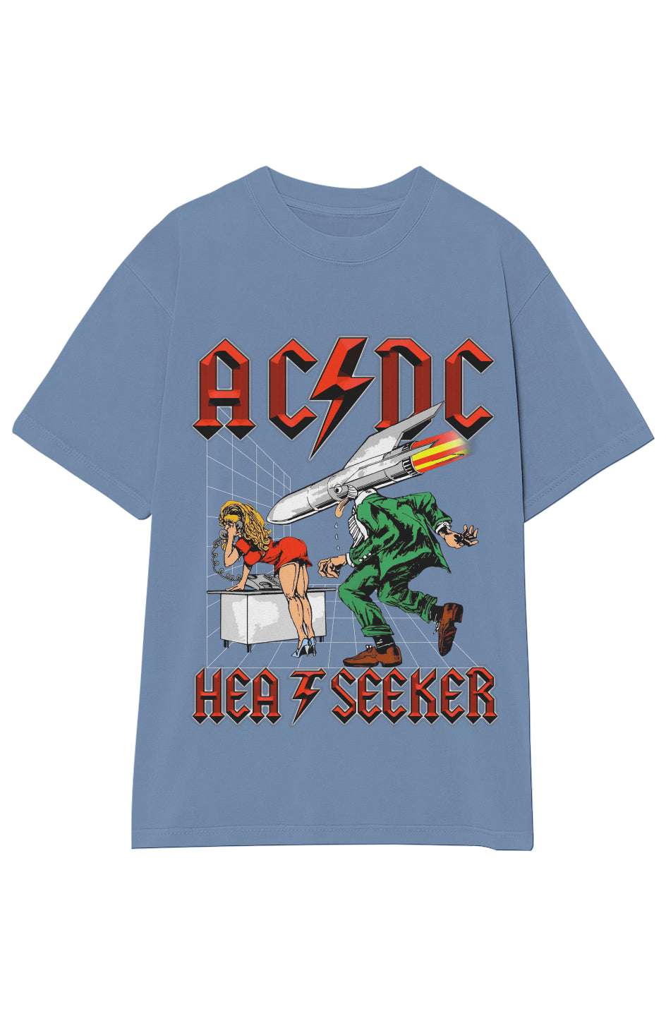 AC/DC HEAT SEEKER TEE