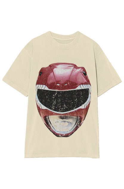 RED RANGER VINTAGE TEE (Double Sided)