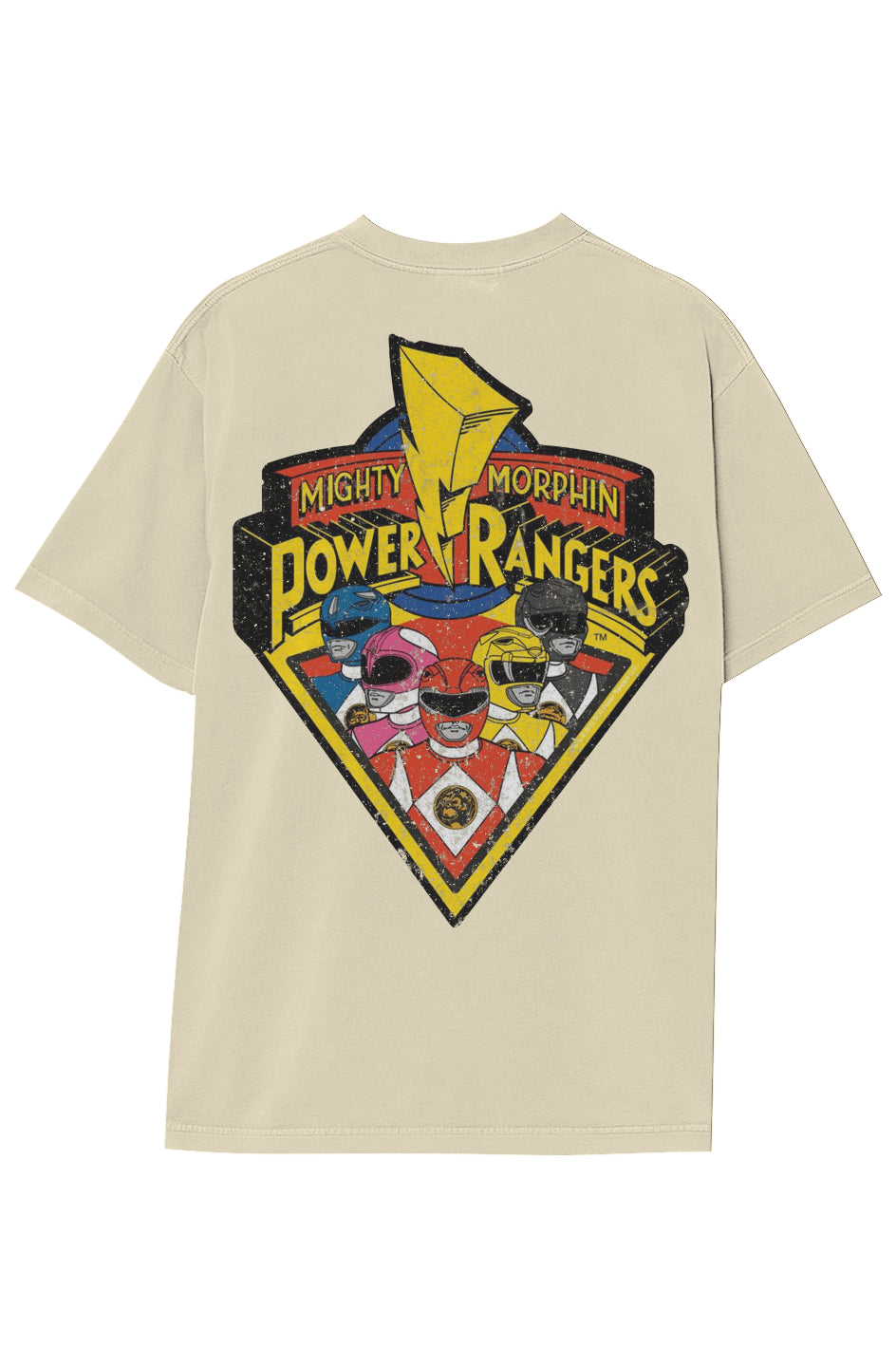 RED RANGER VINTAGE TEE (Double Sided)