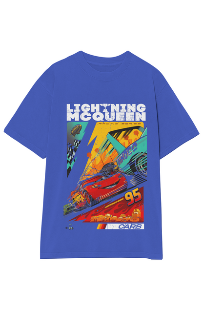 LIGHTNING MCQUEEN TEE (WHITE TEXT)