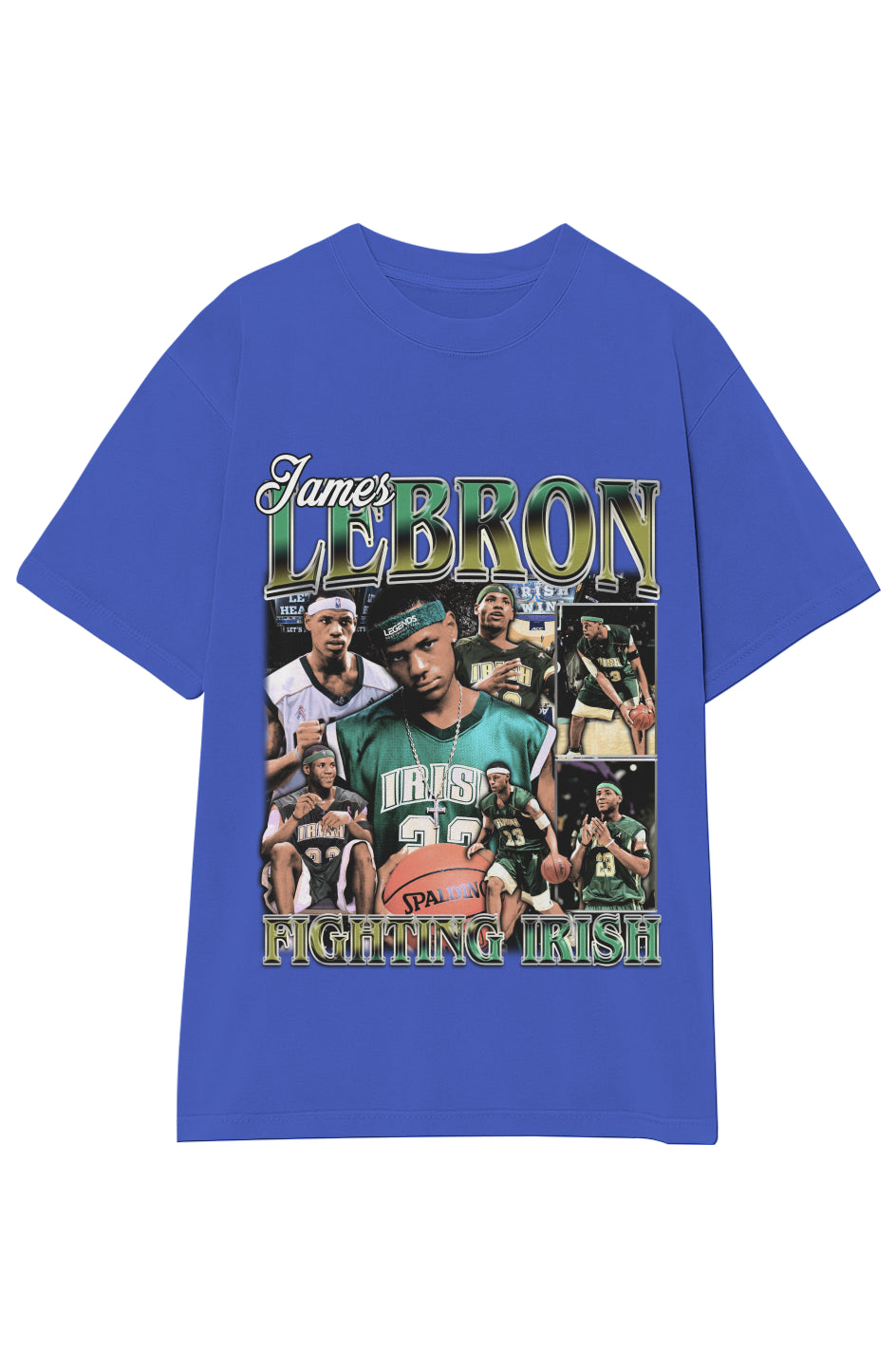 LEBRON JAMES FIGHTING IRISH TEE