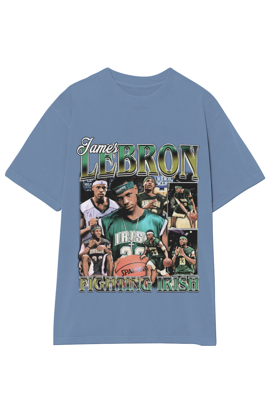 LEBRON JAMES FIGHTING IRISH TEE