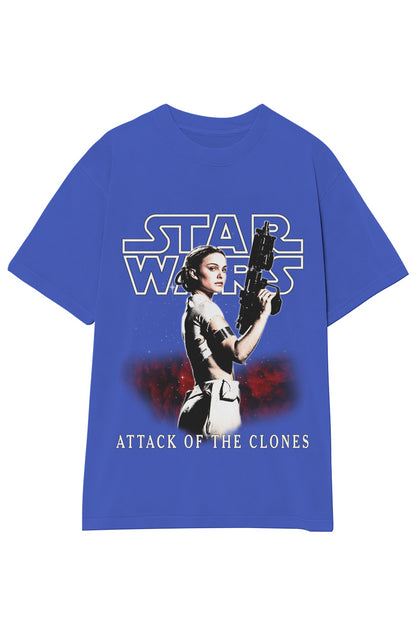 STAR WARS ATTACK OF THE CLONES 2002 VINTAGE TEE