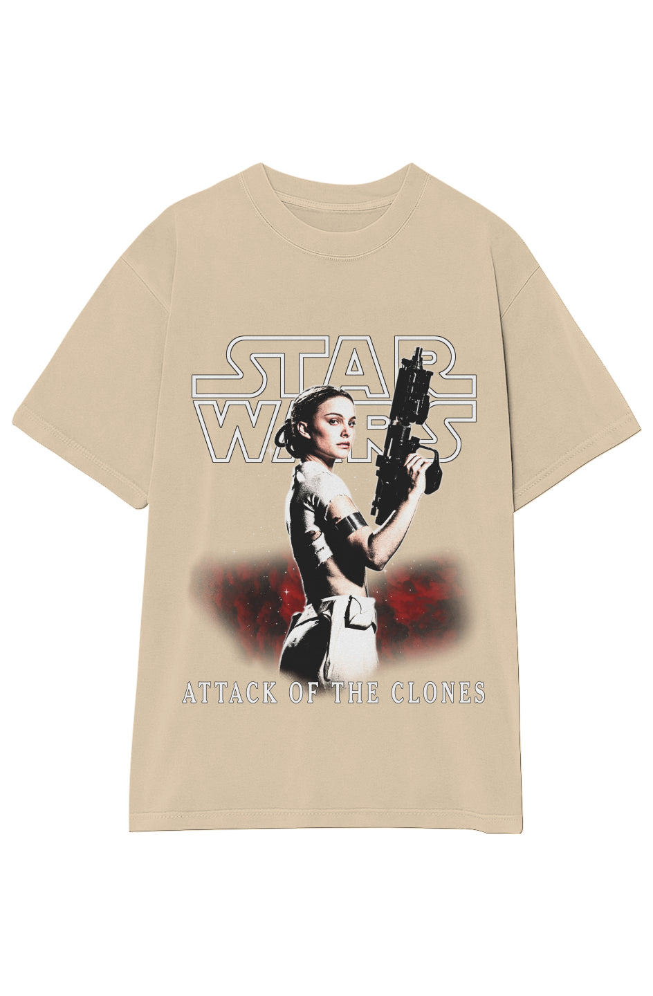 STAR WARS ATTACK OF THE CLONES 2002 VINTAGE TEE