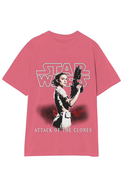 STAR WARS ATTACK OF THE CLONES 2002 VINTAGE TEE