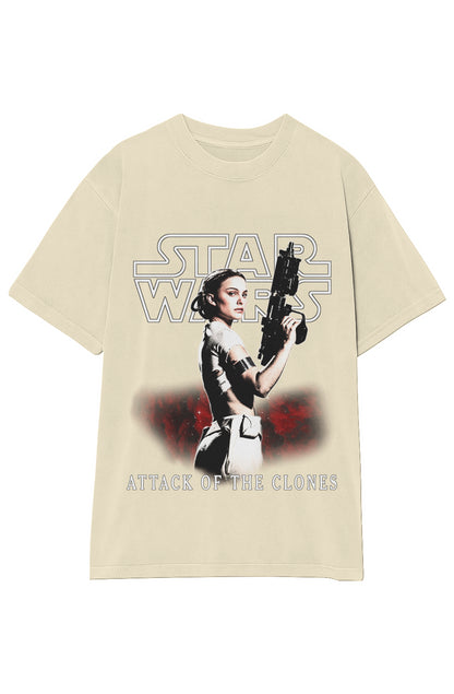 STAR WARS ATTACK OF THE CLONES 2002 VINTAGE TEE